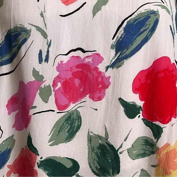 Princess Polly Elaine Floral Tie Halter Top Ruched Smocked Waist Mini Dress - Picture 8 of 16